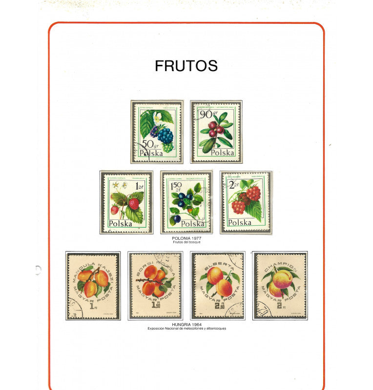 Libro de Estampilla del mundo. Gran enciclopedia de la filatelia